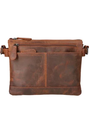 LEATHER DESIGN Hand / Shoulder bag Hunter