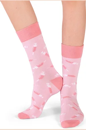 Merkloos MedSocks - Spuitjes - Licht Roze