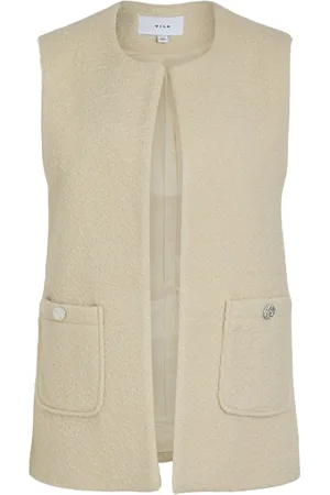 VILA Gilet Vikera S/l Waistcoat 14103455 Birch Dames