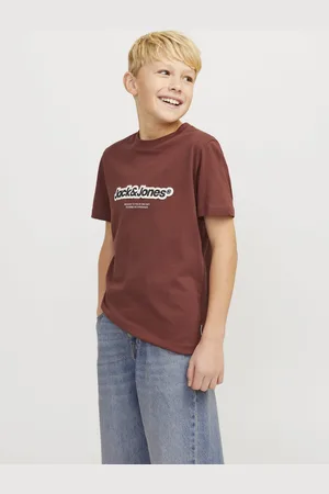 JACK & JONES JACK&JONES - JORVESTERBRO NEWTON BRNDG TEE SS BF JNR - Jongens - T-shirts