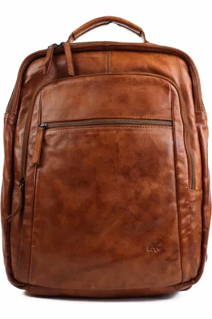 Bear Design Laptoprugzak / Werktas / Rugtas - 17 inch - Leer - Ties