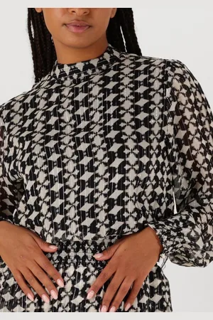 Aaiko Gabry Ikat Dot Vis 515 Jurken Dames - Kleedje - Rok - Jurk -
