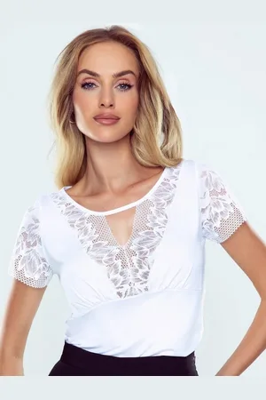 Eldar Lanii | damesblouse met kant | | XXL