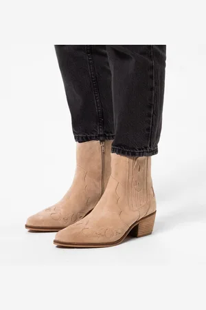 Manfield Dames - suède cowboylaarzen