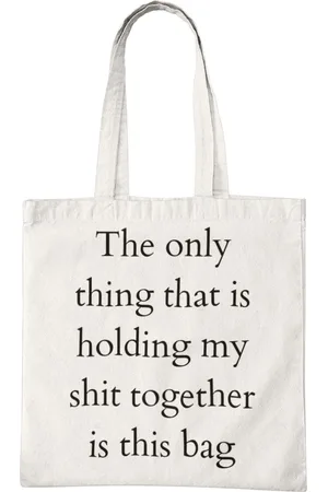 Merkloos Katoenen Tas met Print - The Only Thing Design - Tote Bag