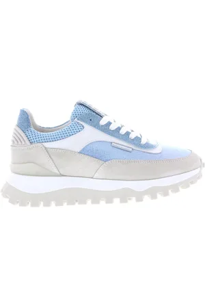 Floris van Bommel Dames Sneakers Grommi 01.15 Light Blue