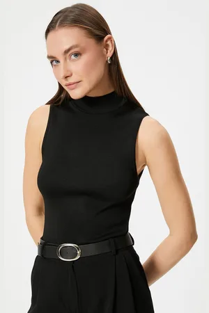 Koton Rechte kraag Mouwloos Tanktop