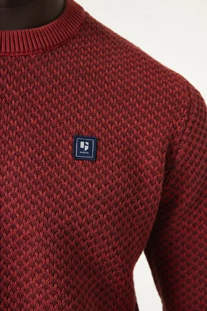 Garcia Heren Trui Rood Long mouws