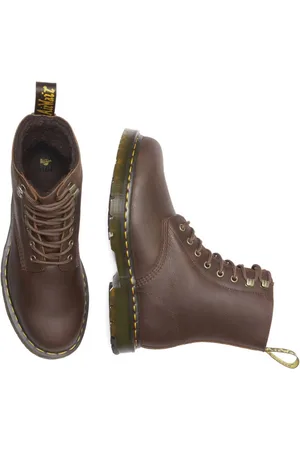 Dr. Martens 1460 PASCAL FLEECE GEVOERDE LEREN LAARZEN Veterboots / Chelsea boots / Jongen/Meisje Laarzen - - 37 - (190665607291)