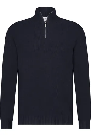 Blue Industry Half Zip Pullover Navy