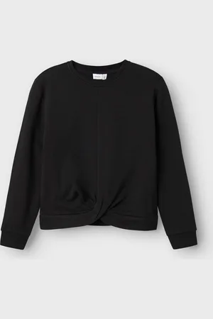 NAME IT NKFNOKA LS SHORT NREG SWEAT BRU Meisjes Trui