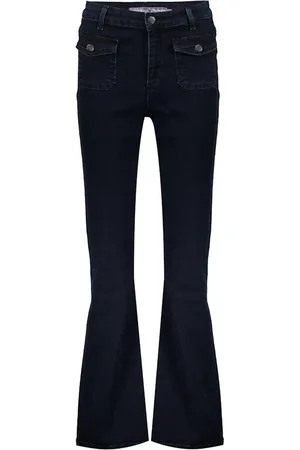 Geisha 41980-44 - Flared denim front pockets