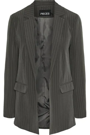 Pieces® Blazer Pcbossy Ls Loose Striped Blazer Noo 17130374 Magnet/pinstripe Dames