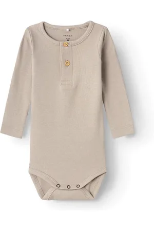 NAME IT Romper Kab Button Pure Cashmere 74
