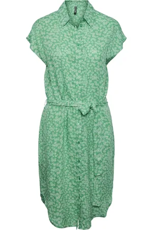 Pieces® PCNYA SS SHIRT DRESS BC Dames Jurk