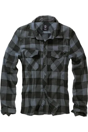 Brandit Checked Overhemd - 5XL - /Grijs