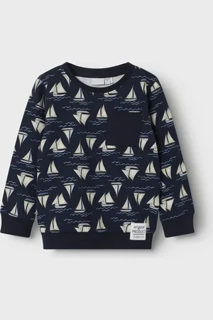 NAME IT Sweater zeilbootjes - NMMFALK