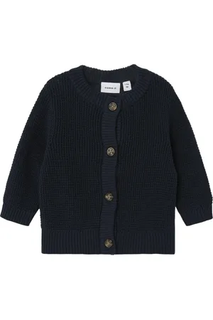 NAME IT NBNBUBBA LS KNIT CARD NOOS Unisex Vest