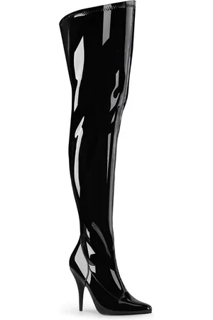 Pleaser Pink Label SEDUCE-3000WC Overknee Laarzen - 45 Shoes