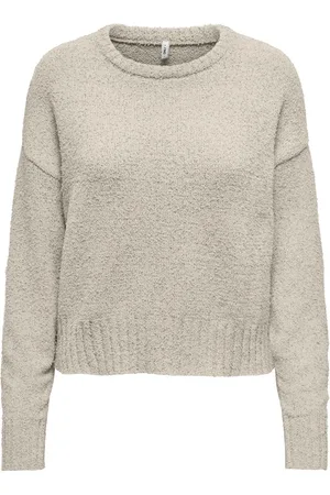 ONLY Teresa Life Crew Loose Knitted Sweater Dames