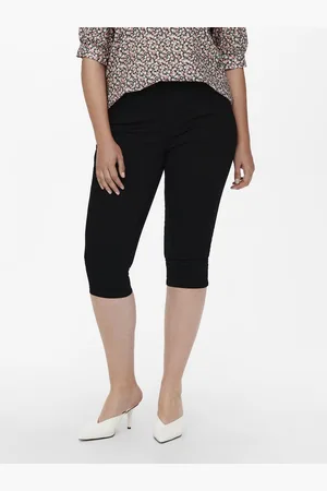 ONLY CARAUGUSTA HW SKINNY DNM KNICKERS Dames Broek