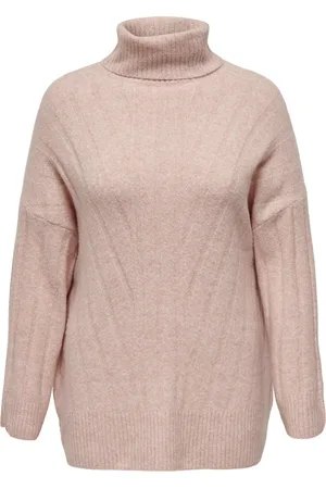 ONLY CARJEANETT LIFE L/S RIB ROLLNECK KNT MAAT L 50/52