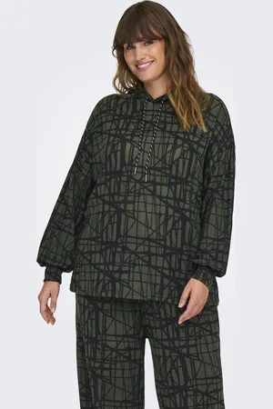 ONLY CARALBA AMY L/S HOOD JRS - Dames - T-shirts