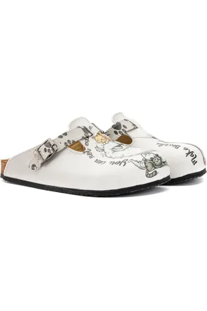 Goby Cats - Clogs - Slippers - Slipper - Klompen - Hoge kwaliteit - Handmade - Kattenprint