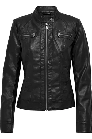 ONLY ONLBANDIT FAUX LEATHER BIKER OTW NOOS Dames Jas