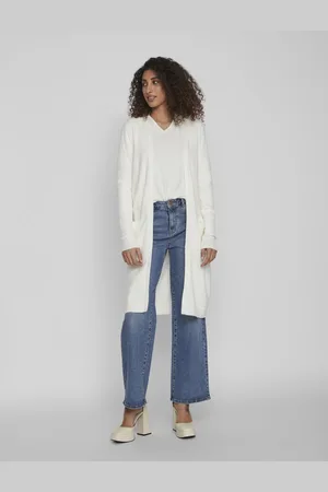 VILA VIRIL LONG L/S KNIT CARDIGAN - NOOS Dames Vest