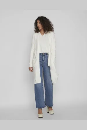 VILA VIRIL LONG L/S KNIT CARDIGAN - NOOS Dames Vest