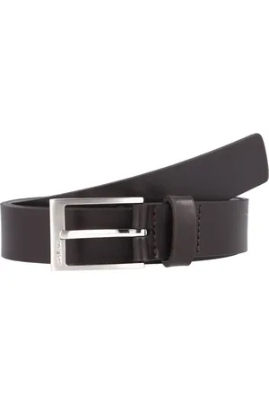 Strellson Riem leer - Jongens - 105 cm - dbrown