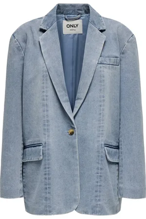 ONLY Blazer Onlcory Ls Dnm Blazer Gua 15338592 Light Blue Denim Dames
