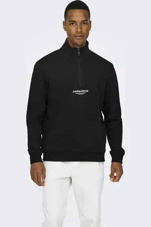 Only & Sons Curated Half Zip Sweater Heren