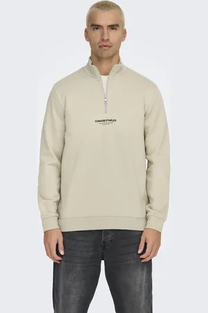 Only & Sons Curated Half Zip Sweater Heren