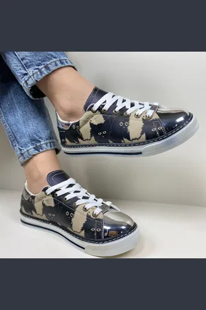 Goby Ocelot - Sneakers - Sneaker - Damessneaker - Damessneakers - Hoge kwaliteit - Handmade - Kattenprint