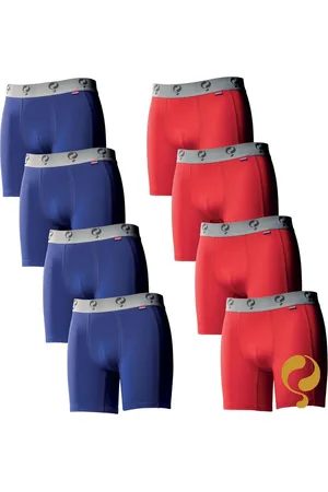 Quick Q1905 Bodywear Heren Boxershorts 8-Pack Rood