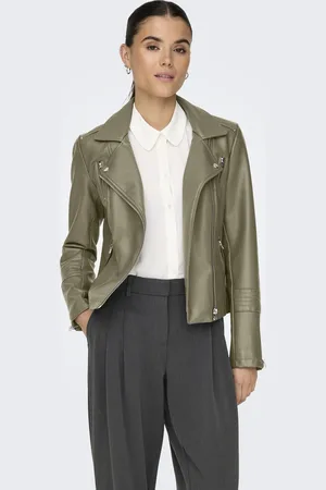 ONLY Jas Onlgemma Faux Leather Biker Otw Noo 15153079 Mermaid Dames