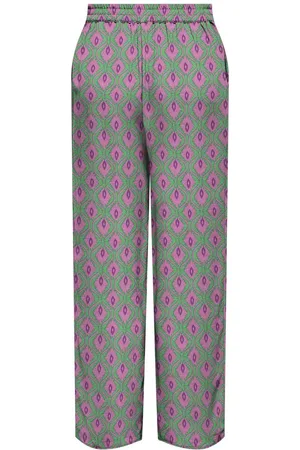 ONLY ONLNOVA LIFE VIS PALAZZO PANT AOP - Dames - Leggings