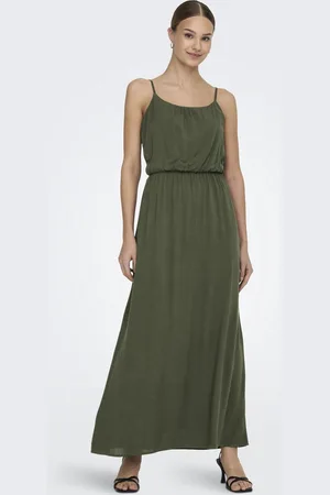 ONLY ONLNOVA LIFE VIS STRAP MAXI DRESS SOLID - Meisjes - Maxi jurken