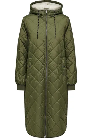 ONLY ONLNEWSANDY QUILT COAT CC OTW - Dames - Gewatteerde jassen