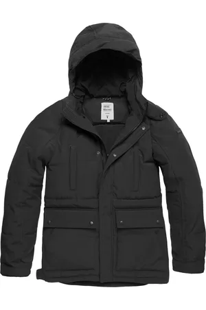 Vintage industries Wintermantel Milo Parka Black-L