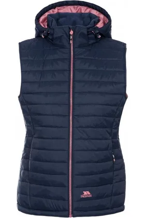 Trespass Damen Weste Aretha - Female Casual Gilet Navy Dusty Rose-M