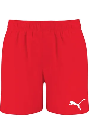 PUMA Swim Mid Shorts - Rode Zwembroek-L