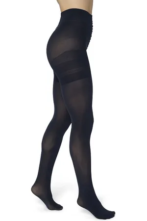 Bonnie Doon Curvy Line Dames Panty 40 Denier maat 44/46 XXL Donker Blauw - Plus Size Panty - Lycra Xceptionelle