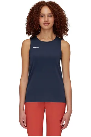 Mammut Selun Fl Mouwloos T-shirt Oranje,Blauw M Vrouw