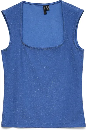VERO MODA VMMILLION LUREX SL SQUARE TOP EXP - Dames - Tops