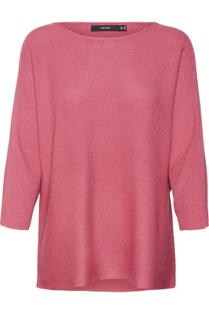 VERO MODA VMNORA 3/4 BOATNECK BLOUSE NOOS - Dames - Gebreide truien