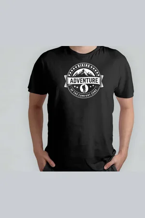 Build Your Brand Hiking Adventure of the Comfort Zone - T Shirt - HikingAdventures - TrailLife - MountainVibes - Wanderlust - WandelenInDeNatuur - Bergwandelen - WandelAvontuur - Buitenleven