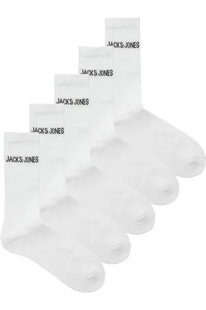 JACK & JONES Heren Sportsokken JACREGEN Tennissokken 5-Pack - One Size